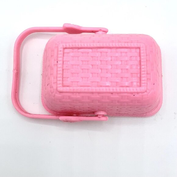 Miniature Flocked Dogs Figures Animal Puppies & Basket 1 1/4”-1 1/2” Lot Of 3 - Picture 13 of 15